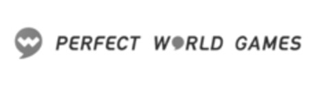 PERFECT WORLD GAMES Logo (EUIPO, 12.01.2021)
