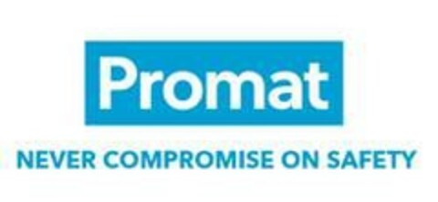 Promat NEVER COMPROMISE ON SAFETY Logo (EUIPO, 19.02.2021)