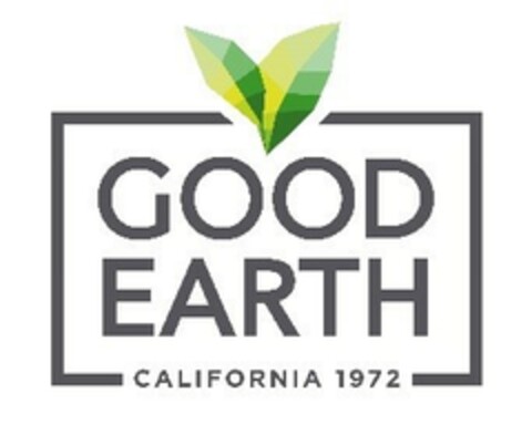 GOOD EARTH CALIFORNIA 1972 Logo (EUIPO, 03/16/2021)