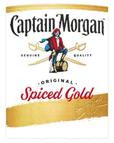 CAPTAIN MORGAN ORIGINAL SPICED GOLD Logo (EUIPO, 07.06.2022)