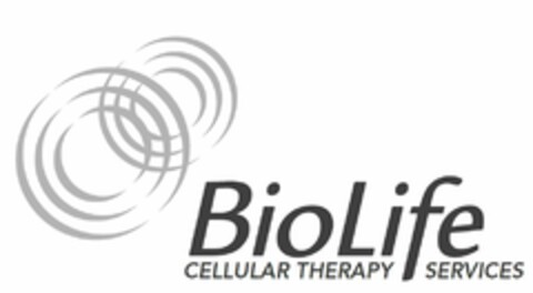 BioLife CELLULAR THERAPY SERVICES Logo (EUIPO, 07/21/2022)