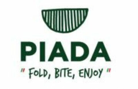 PIADA " FOLD, BITE, ENJOY " Logo (EUIPO, 21.10.2022)