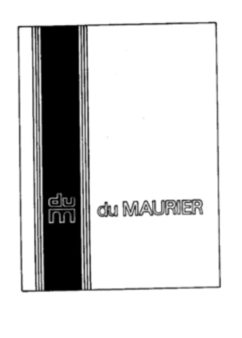 du m du MAURIER Logo (EUIPO, 04/01/1996)