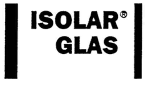 ISOLAR GLAS Logo (EUIPO, 07.08.1996)