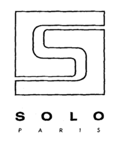 S SOLO PARIS Logo (EUIPO, 09.05.2001)
