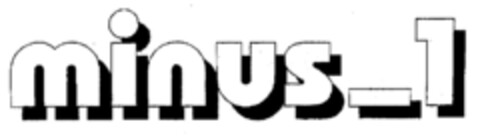 minus-1 Logo (EUIPO, 30.07.2002)