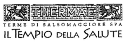 THERMAE TERME DI SALSOMAGGIORE SPA IL TEMPIO DELLA SALUTE Logo (EUIPO, 06.12.2002)