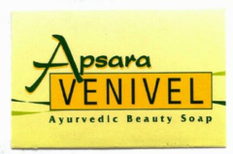 Apsara VENIVEL Ayurvedic Beauty Soap Logo (EUIPO, 22.04.2003)