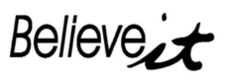 Believe it Logo (EUIPO, 14.02.2005)
