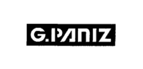 G.PANIZ Logo (EUIPO, 30.06.2005)