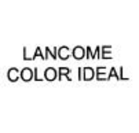 LANCOME COLOR IDEAL Logo (EUIPO, 26.01.2006)