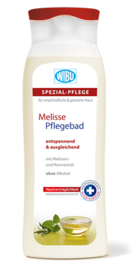 WIBU SPEZIAL-PFLEGE Melisse Pflegebad Logo (EUIPO, 21.02.2006)