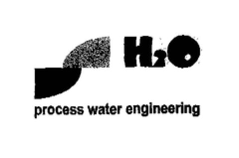 H2O process water engineering Logo (EUIPO, 04/05/2006)