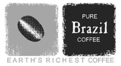 PURE Brazil COFFEE Logo (EUIPO, 01.07.2008)