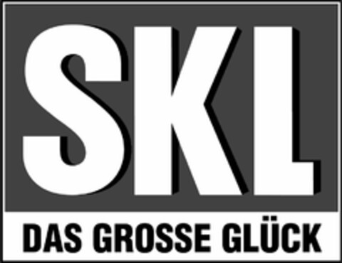 SKL DAS GROSSE GLÜCK Logo (EUIPO, 14.01.2009)