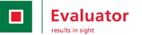 EVALUATOR results in sight Logo (EUIPO, 04/21/2009)