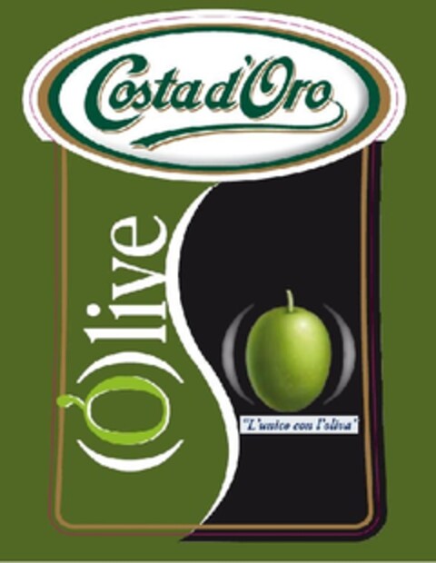 Costa d' Oro (O)live "L'unico con l'oliva" Logo (EUIPO, 04.06.2009)
