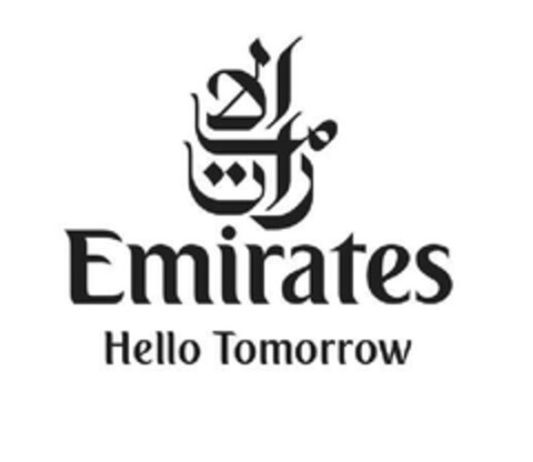 EMIRATES HELLO TOMORROW Logo (EUIPO, 21.10.2010)