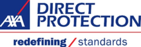 AXA DIRECT PROTECTION redefining standards Logo (EUIPO, 01.07.2011)