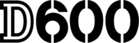 D600 Logo (EUIPO, 09/19/2012)