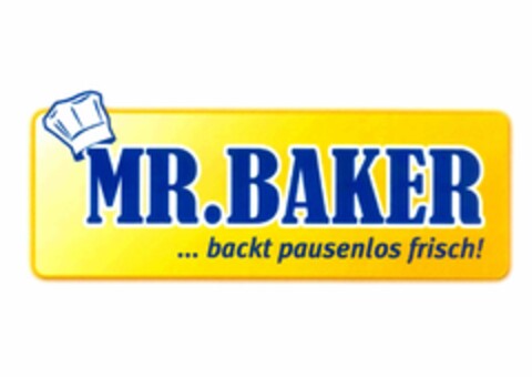 Mr. Baker ...backt pausenlos frisch Logo (EUIPO, 22.11.2012)