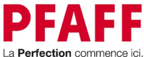 PFAFF La Perfection commence ici. Logo (EUIPO, 12/27/2012)