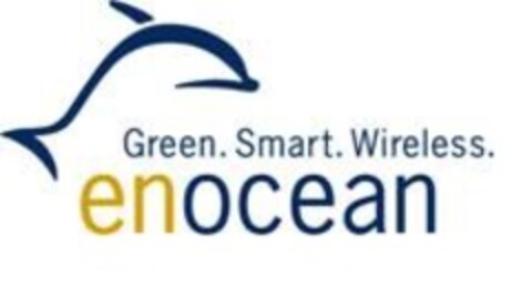 Green. Smart. Wireless. enocean Logo (EUIPO, 06/02/2014)