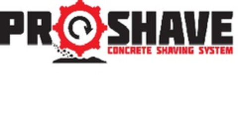 PROSHAVE CONCRETE SHAVING SYSTEM Logo (EUIPO, 06/04/2014)