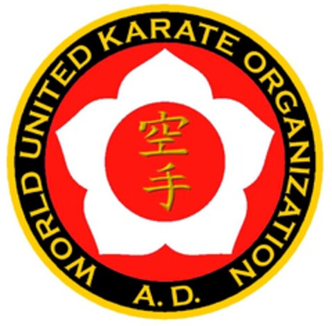 WORLD UNITED KARATE ORGANIZATION A.D. Logo (EUIPO, 11/19/2014)