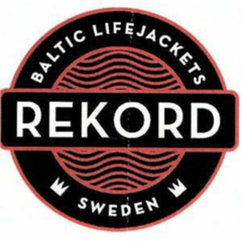 BALTIC LIFEJACKETS REKORD SWEDEN Logo (EUIPO, 02/19/2015)