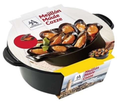 MEJILLÓN MOULE COZZE AA ANGULAS AGUINAGA Logo (EUIPO, 08/14/2015)