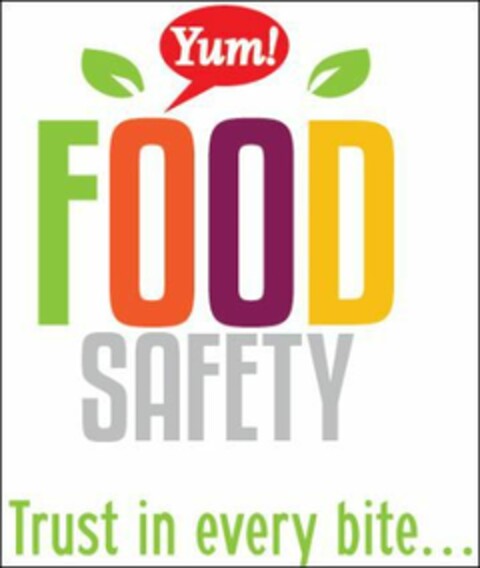 YUM! FOOD SAFETY TRUST IN EVERY BITE... Logo (EUIPO, 07.09.2016)