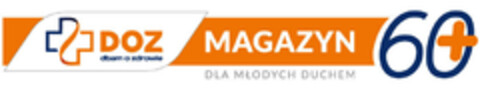 DOZ dbam o zdrowie MAGAZYN 60+ DLA MŁODYCH DUCHEM Logo (EUIPO, 15.03.2017)