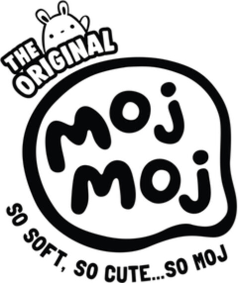 THE ORIGINAL MOJ MOJ SO SOFT, SO CUTE...SO MOJ Logo (EUIPO, 08/23/2018)