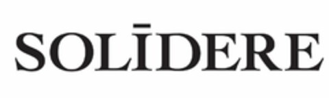 SOLIDERE Logo (EUIPO, 12/23/2018)