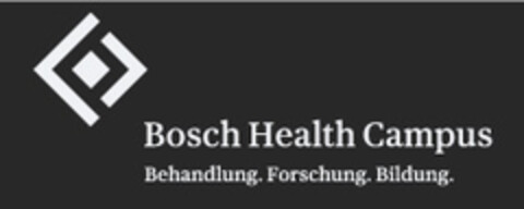 Bosch Health Campus Behandlung.Forschung.Bildung. Logo (EUIPO, 18.05.2020)