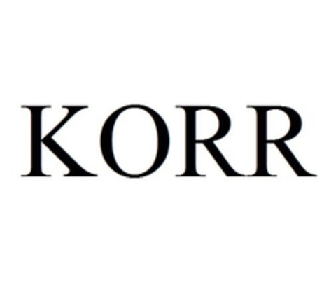 KORR Logo (EUIPO, 11/16/2020)