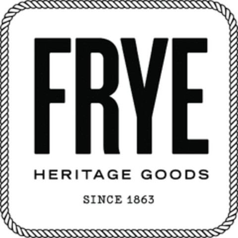 FRYE HERITAGE GOODS SINCE 1863 Logo (EUIPO, 06.01.2022)