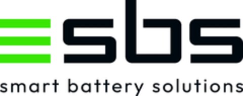 sbs smart battery solutions Logo (EUIPO, 15.03.2024)