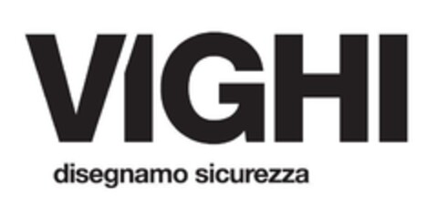 VIGHI disegnamo sicurezza Logo (EUIPO, 27.03.2025)