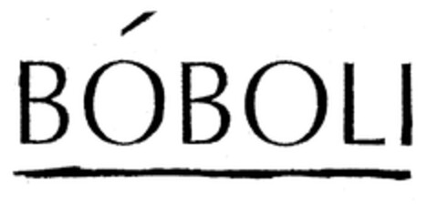 BÓBOLI Logo (EUIPO, 01.04.1996)