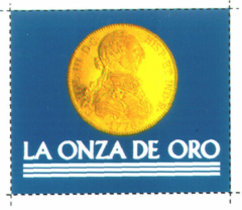 LA ONZA DE ORO Logo (EUIPO, 17.09.1996)