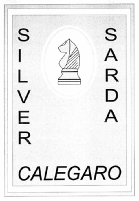 SILVER SARDA CALEGARO Logo (EUIPO, 06.02.1997)