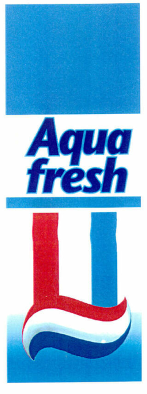 Aqua fresh Logo (EUIPO, 14.10.1997)