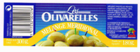 LES OLIVARELLES MELANGE MERIDIONAL Logo (EUIPO, 27.01.1998)