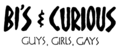 BI'S & CURIOUS GUYS, GIRLS, GAYS Logo (EUIPO, 07.08.2000)
