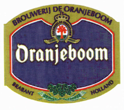 ORANJEBOOM BROUWERIJ DE ORANJEBOOM BRABANT HOLLAND Logo (EUIPO, 09/14/2000)