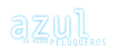 AZUL DE RIZOS PELUQUEROS Logo (EUIPO, 13.10.2003)