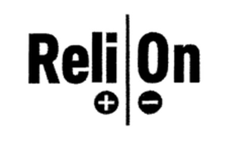 ReliOn+- Logo (EUIPO, 03/24/2004)