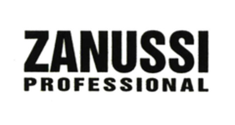 ZANUSSI PROFESSIONAL Logo (EUIPO, 16.04.2007)